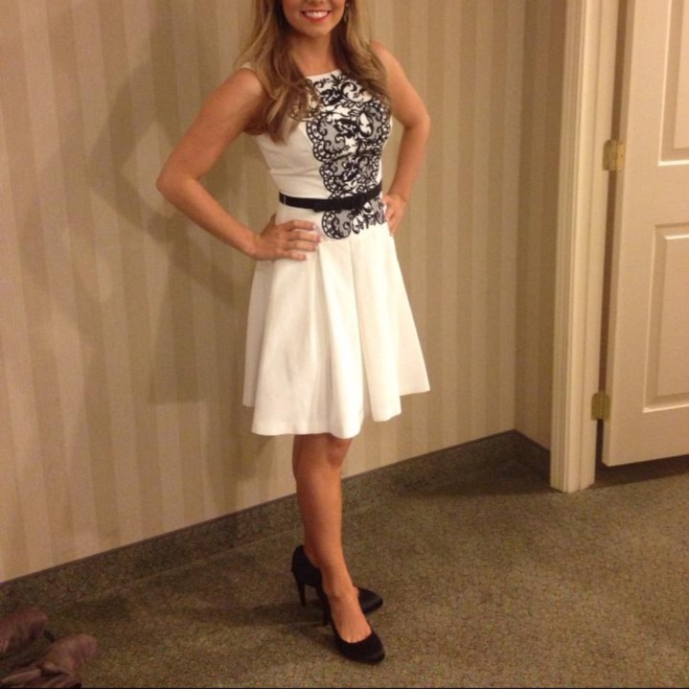 WHBM White business professional dress